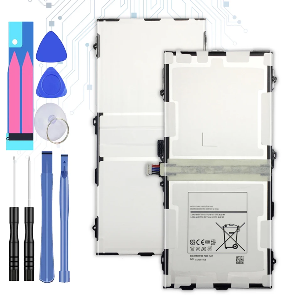 Аккумулятор для Samsung Galaxy Tab S 10,5 SM T800 T801 T805 T807 T807A T807P, аккумулятор 7900 мАч, номер отслеживания
Аккумулятор для Samsung Galaxy Tab S 10,5 SM T800 T801 T805 T807 T807A T807P, аккумулятор 7900 мАч, номер отслеживания