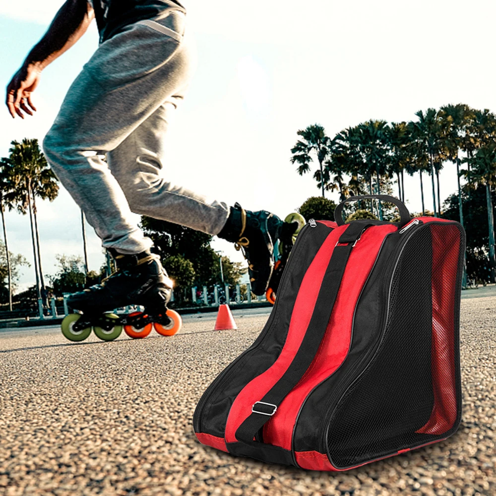 Roller Skating Boots Waterproof Storage Bag Skates Shoes Thicken Protective Heat Dissipation Gears Compartment Design
Roller Skating Boots Waterproof Storage Bag Skates Shoes Thicken Protective Heat Dissipation Gears Compartment Design