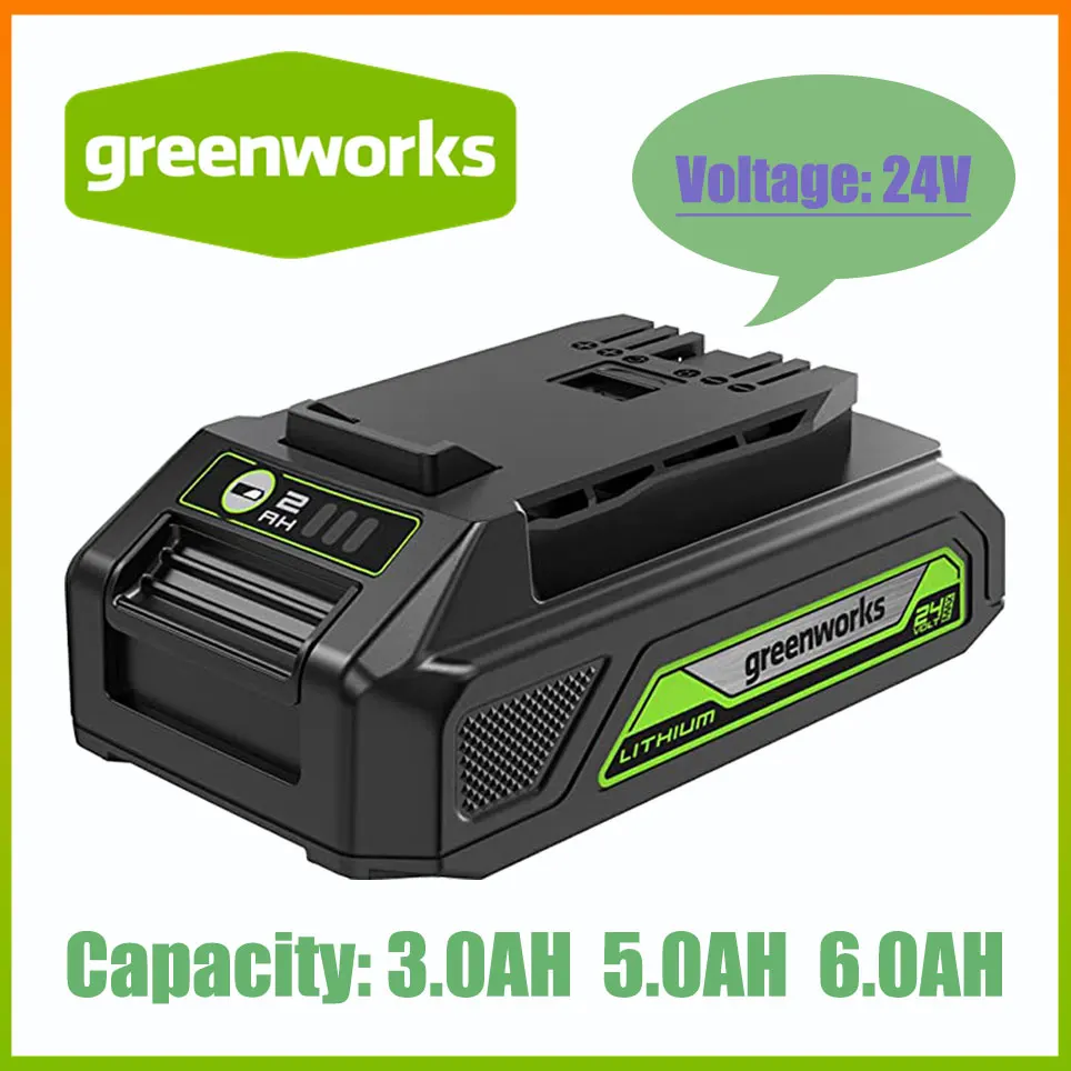 Greenworks-это 100% новый литий-ионный аккумулятор Greenworks 24 В Ач/Ач (литий-ионный аккумулятор Greenworks)
Greenworks-это 100% новый литий-ионный аккумулятор Greenworks 24 В Ач/Ач (литий-ионный аккумулятор Greenworks)