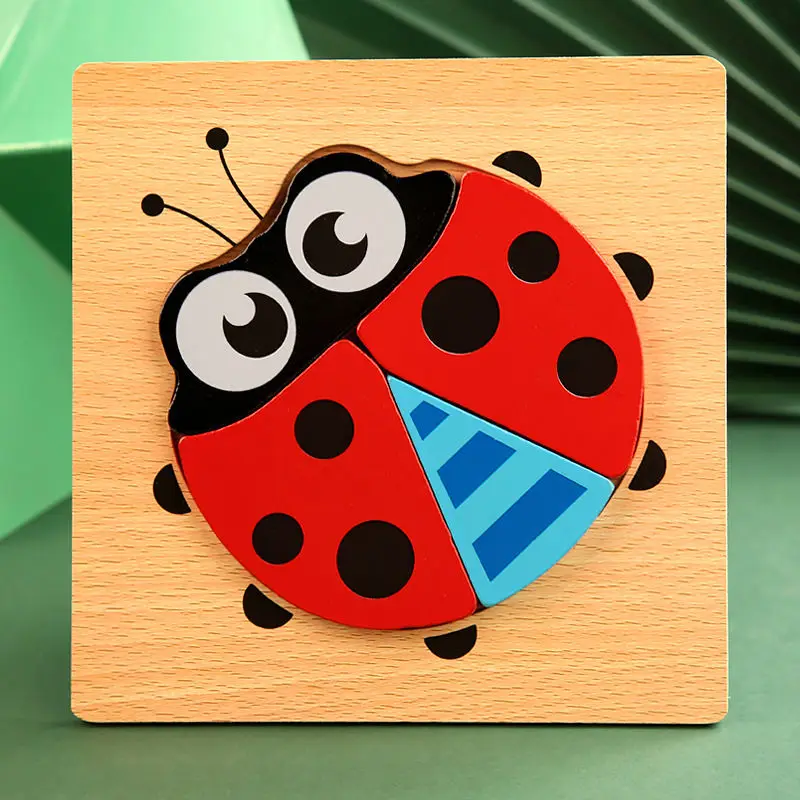 Cartoon 3D Puzzle Toys Handmade Children Kids Colorful Animal Pattern Wooden Intellectual Development Educational Board 2022 New
Cartoon 3D Puzzle Toys Handmade Children Kids Colorful Animal Pattern Wooden Intellectual Development Educational Board 2022 New