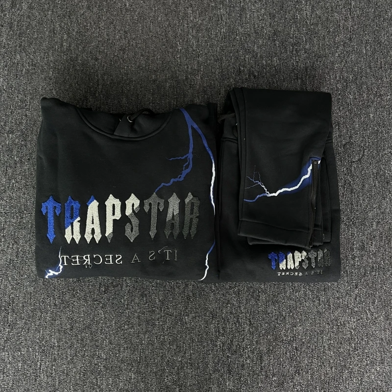 London New Lightning Sets Men's Clothing Tops Casual Trousers Men's Embroidered Hoodie Sweatshirts Street Fashion Wear
London New Lightning Sets Men's Clothing Tops Casual Trousers Men's Embroidered Hoodie Sweatshirts Street Fashion Wear