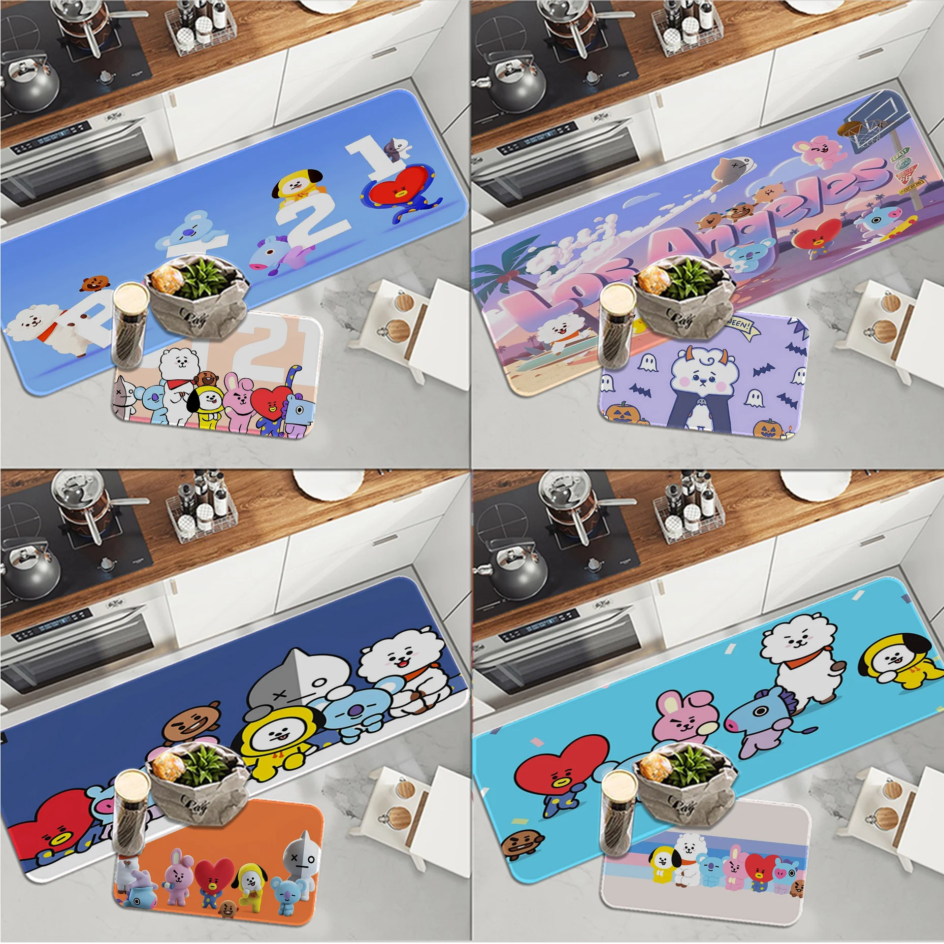 Cartoon B-BT21s Floor Mat Floor Mat Retro Multiple Choice Living Room Kitchen Rug Non-Slip Modern Home Decor
Cartoon B-BT21s Floor Mat Floor Mat Retro Multiple Choice Living Room Kitchen Rug Non-Slip Modern Home Decor