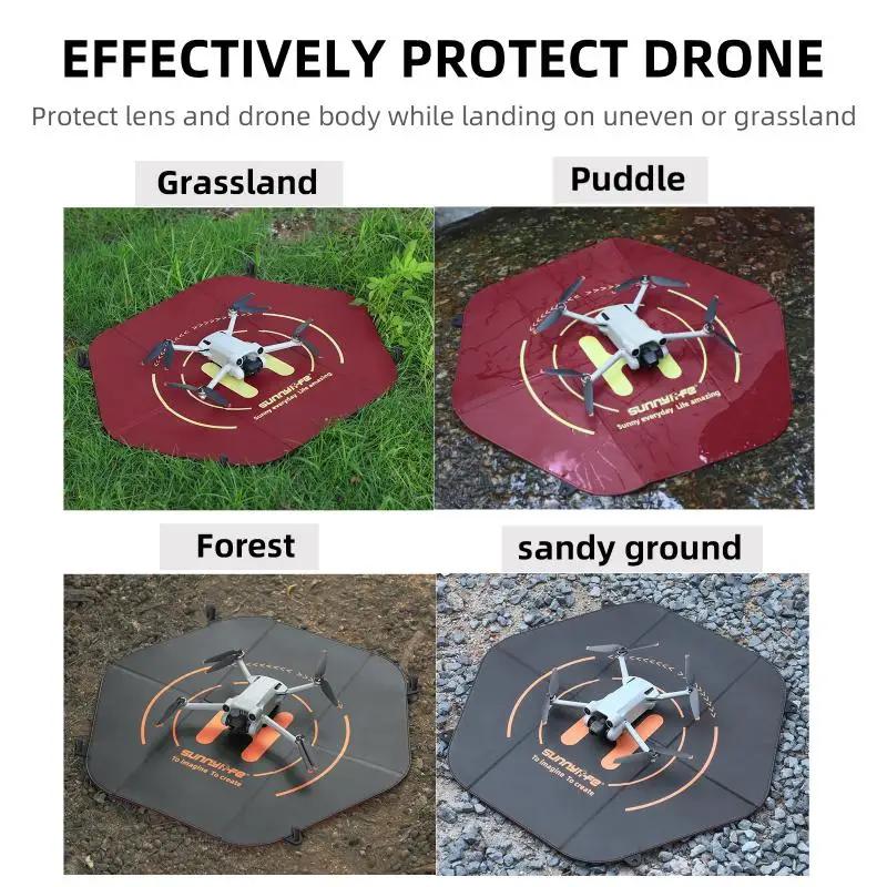Fixed With Ground Nails Drones Landing Pad Quick Folding Double Sided 2-colors Design Drone Parking Apron Mat Landing Pad
Fixed With Ground Nails Drones Landing Pad Quick Folding Double Sided 2-colors Design Drone Parking Apron Mat Landing Pad