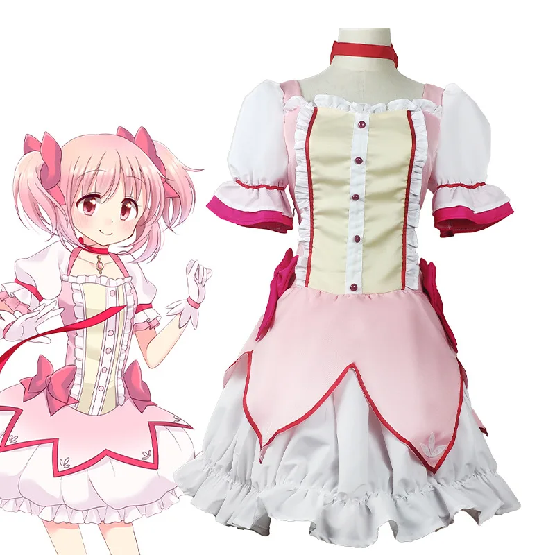 Anime Kaname Madoka Magical Girl Madoka Cosplay Costume Short Ball Dress With Bowknots Cosplay Costume
Anime Kaname Madoka Magical Girl Madoka Cosplay Costume Short Ball Dress With Bowknots Cosplay Costume
