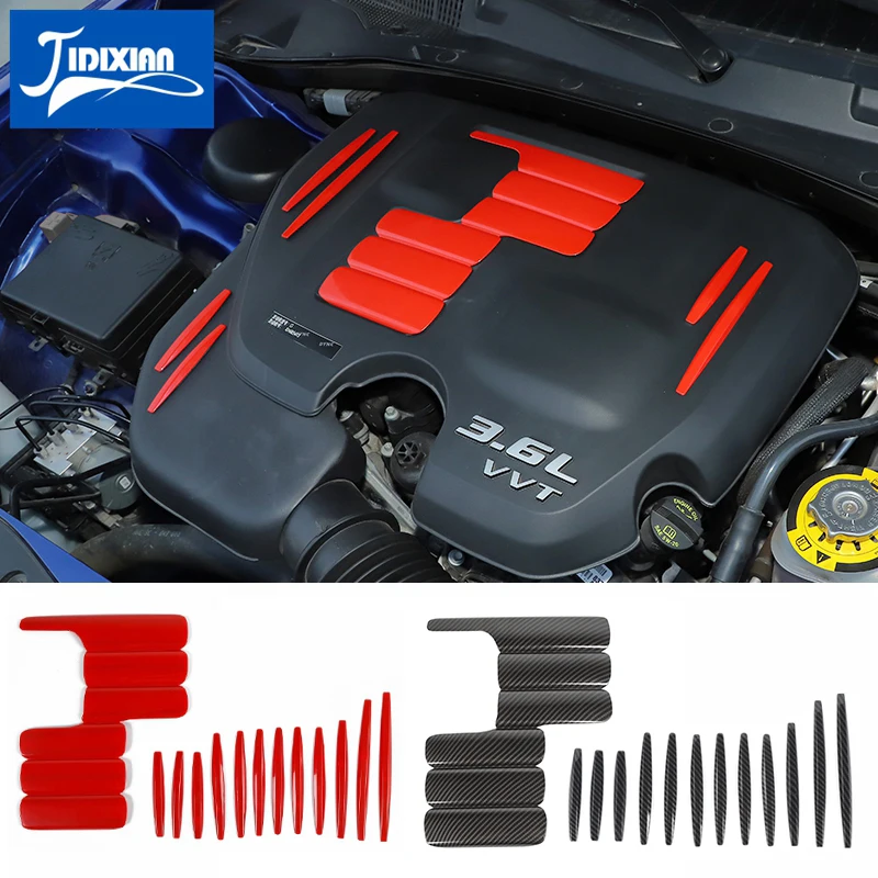 JIDIXIAN ABS Car Engine Hood Decoration Strips Cover Stickers for Dodge Charger Challenger 2009-2022 Car Interior Accessories
JIDIXIAN ABS Car Engine Hood Decoration Strips Cover Stickers for Dodge Charger Challenger 2009-2022 Car Interior Accessories