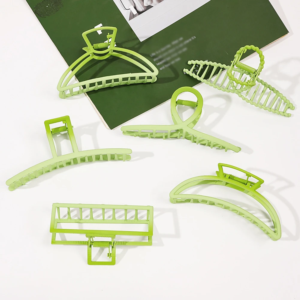 Elegant Green Color Hair Claw Set Geometric Metal Hair Clips For Women Vintage Hollow Hairpin Trendy Girls Hair Accessories 2022
Elegant Green Color Hair Claw Set Geometric Metal Hair Clips For Women Vintage Hollow Hairpin Trendy Girls Hair Accessories 2022