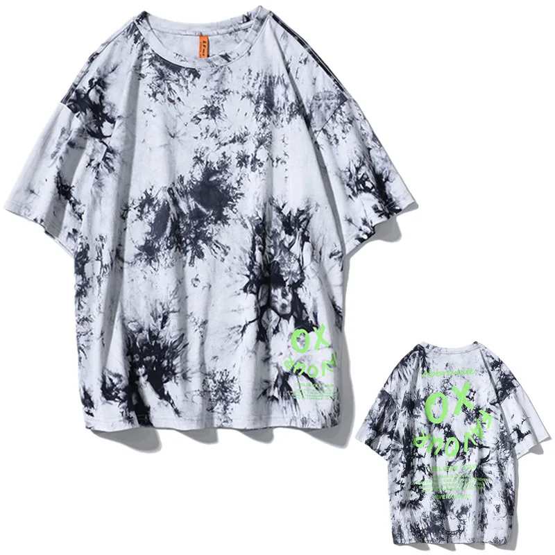 2022 Summer New Oversized Trendyol Men Tie Dye T Shirts Fashion Loose Cotton O Collared Short Sleeve T Shirt For Men Camisetas
2022 Summer New Oversized Trendyol Men Tie Dye T Shirts Fashion Loose Cotton O Collared Short Sleeve T Shirt For Men Camisetas