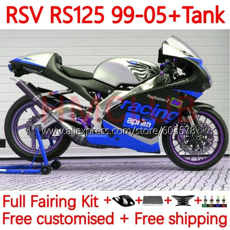 RS125R For Aprilia RS 125 RS4 RS-125 RS125 1999 2000 2001 2002 2003 2005 RSV125 99 01 02 03 04 05 Fairing 155No.81 blue silvery
RS125R For Aprilia RS 125 RS4 RS-125 RS125 1999 2000 2001 2002 2003 2005 RSV125 99 01 02 03 04 05 Fairing 155No.81 blue silvery