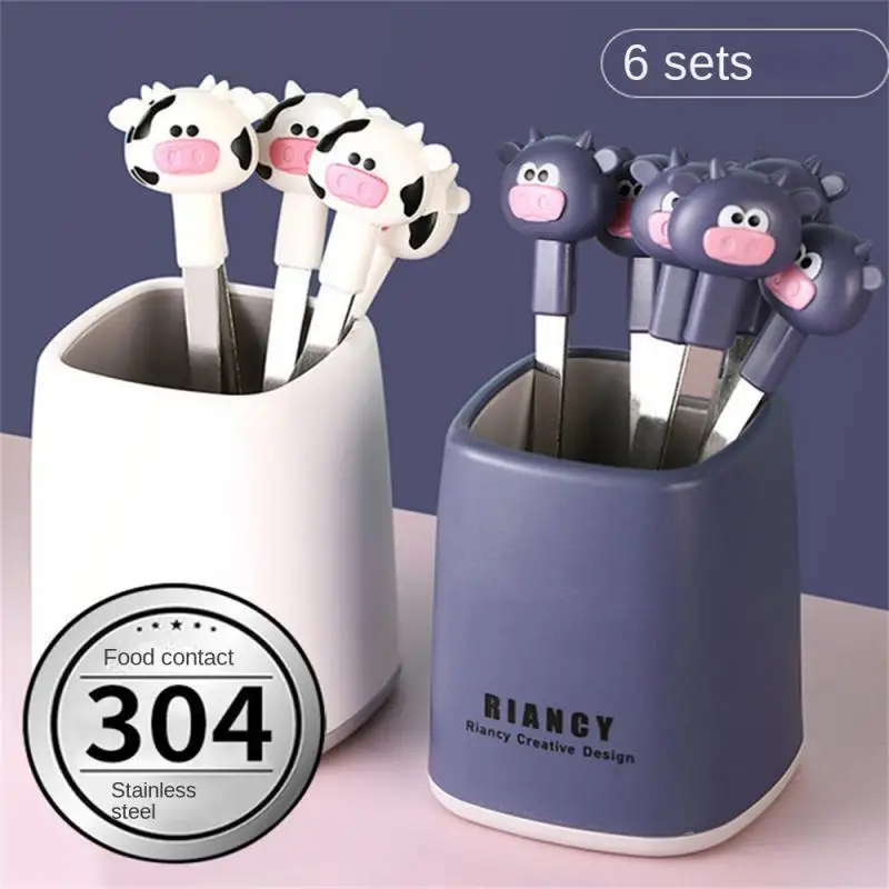 Stainless Steel Childrens Dessert Cake Snack Fork Reusable Home Flatware Fruit Fork Set Portable Snack Cake Dessert Forks
Stainless Steel Childrens Dessert Cake Snack Fork Reusable Home Flatware Fruit Fork Set Portable Snack Cake Dessert Forks