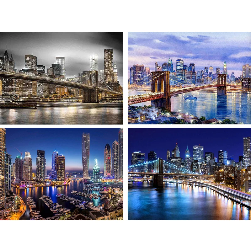 Diamond Painting City Night Scenery Full Square Embroidery Building Landscape Rhinestone Cross Stitch Kit Mosaic Wall Decor
Diamond Painting City Night Scenery Full Square Embroidery Building Landscape Rhinestone Cross Stitch Kit Mosaic Wall Decor