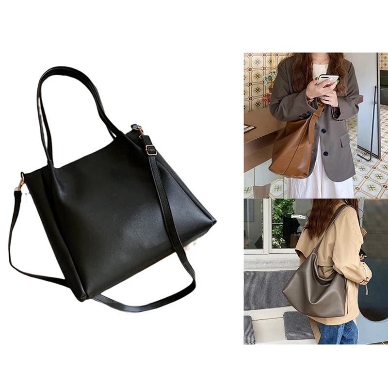 Messenger Bag Large Bag Female Handbag Female Tote Bag Korean Style Soft Collapse Simple Shoulder Bag Female
Messenger Bag Large Bag Female Handbag Female Tote Bag Korean Style Soft Collapse Simple Shoulder Bag Female