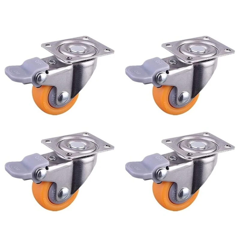 4Pcs Swivel Casters 360-Degree Furniture Casters Swivel Load-Bearing Casters for Furniture Trolleys (1.25Inches)
4Pcs Swivel Casters 360-Degree Furniture Casters Swivel Load-Bearing Casters for Furniture Trolleys (1.25Inches)
