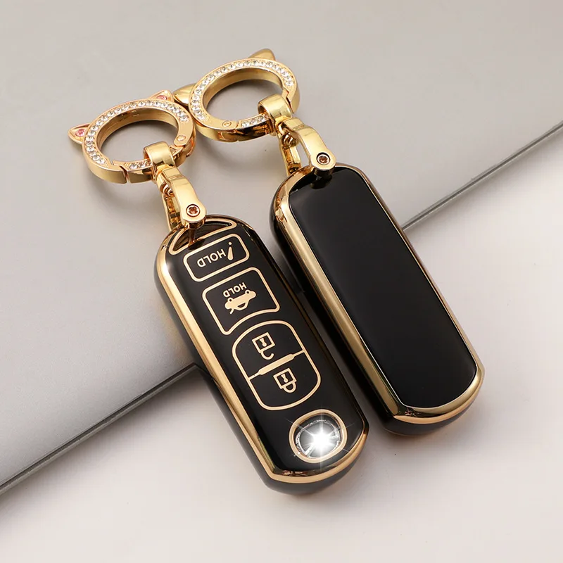 Soft TPU Car Remote Key Case Cover For MAZDA CX-5 CX-3 2 3 5 6 CX-7 CX-9 Demio Speed Miata MX5 4 Button Shell Protect Bag Keycha
Soft TPU Car Remote Key Case Cover For MAZDA CX-5 CX-3 2 3 5 6 CX-7 CX-9 Demio Speed Miata MX5 4 Button Shell Protect Bag Keycha