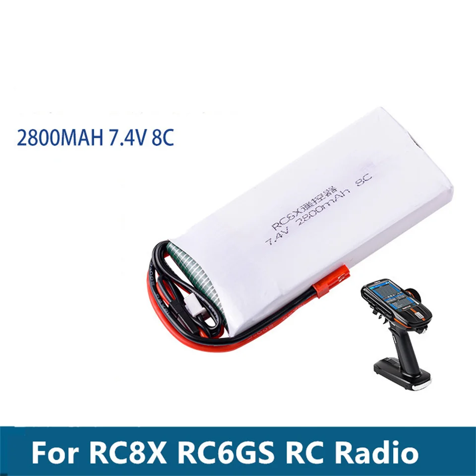 2S 7,4 V 2800mah 8C Lipo батарея JST соединитель для радиоуправляемого пульта дистанционного управления RC8X RC6GS запасные части
2S 7,4 V 2800mah 8C Lipo батарея JST соединитель для радиоуправляемого пульта дистанционного управления RC8X RC6GS запасные части
