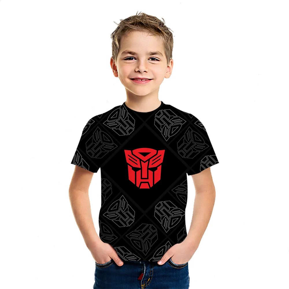 Transformers Summer Cool Street Style T-Shirt Boys And Girls 3D Printing Animation Peripheral Short Sleeve High Quality Casual T
Transformers Summer Cool Street Style T-Shirt Boys And Girls 3D Printing Animation Peripheral Short Sleeve High Quality Casual T
