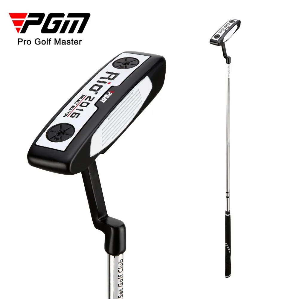 

PGM golf Clubs RIO Men Women Right Hand Putter Stainless Steel Zinc Alloy Black White for Beginer Putting Training TUG002