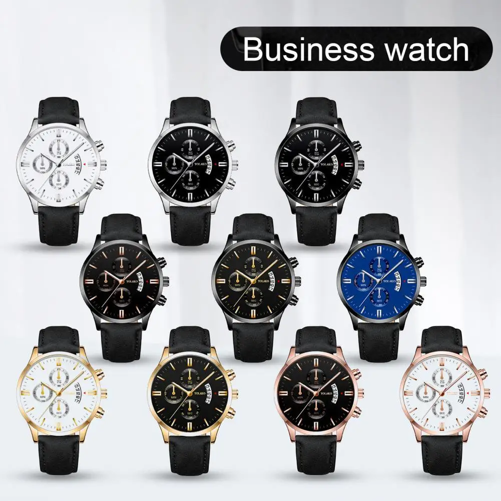 Men's Quartz Wristwatch Precise Stylish Wear Round Dial Calendar Business Steel Watch Classic Fashionable Wristwatch for Male
Men's Quartz Wristwatch Precise Stylish Wear Round Dial Calendar Business Steel Watch Classic Fashionable Wristwatch for Male