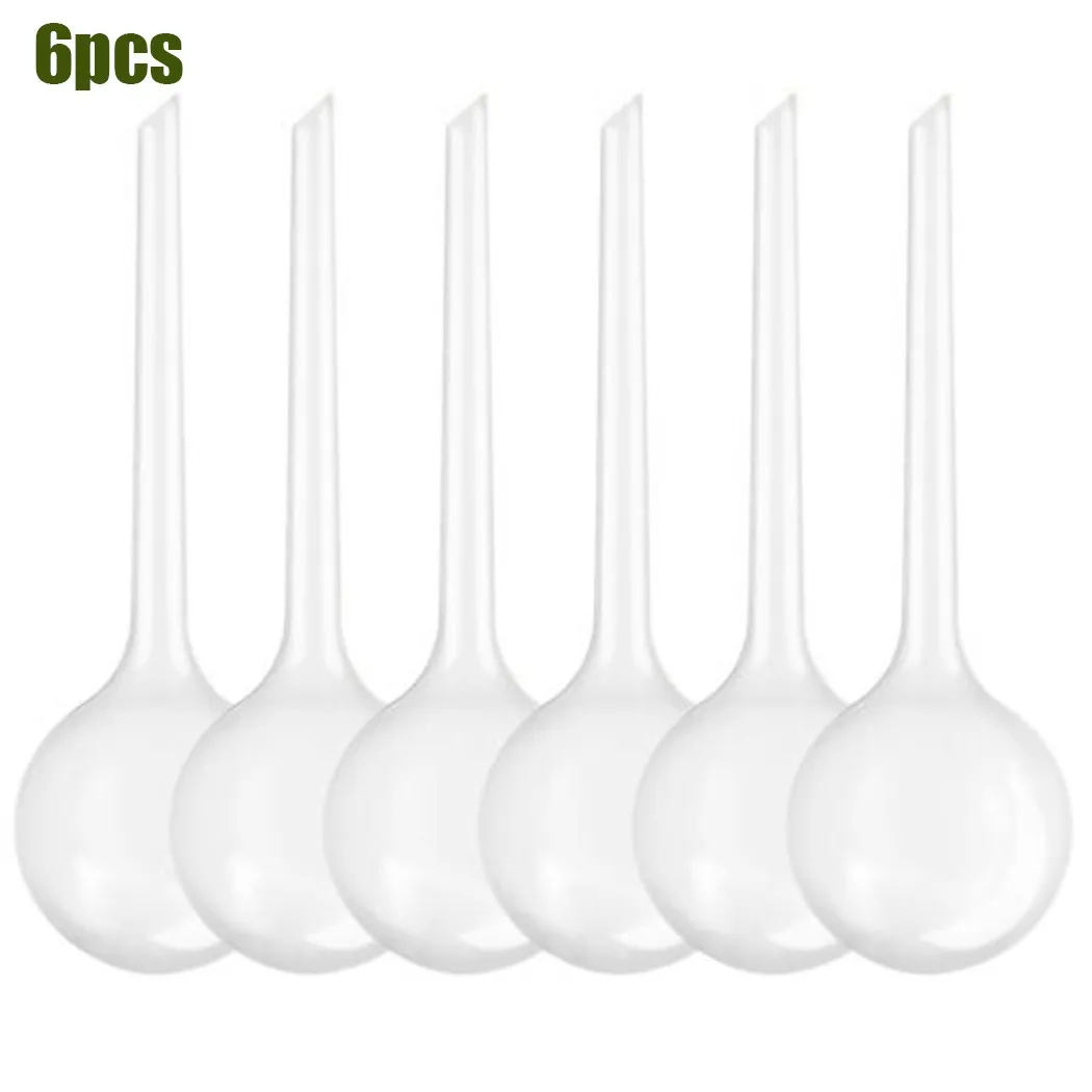 6pc Automatic Plant Watering Globes Bulbs Garden Flower Drip Automatic Self-Watering System PVC Ball Plant Flowers Water Feeder
6pc Automatic Plant Watering Globes Bulbs Garden Flower Drip Automatic Self-Watering System PVC Ball Plant Flowers Water Feeder