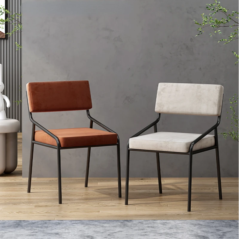 Luxury Retro Style Leisure Iron Chair Simple Waterproof Wear-resistant Dining Chairs PU Leather Household Chair with Backrest
Luxury Retro Style Leisure Iron Chair Simple Waterproof Wear-resistant Dining Chairs PU Leather Household Chair with Backrest