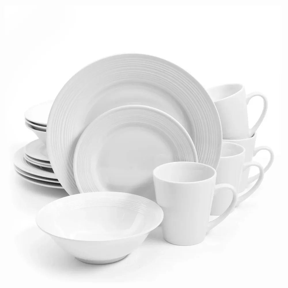 China Dinnerware Set Buffet 16 Piece Ceramic Dinnerware Set in White Tableware Free Shipping Ceramic Dishes to Eat Sets Plate
China Dinnerware Set Buffet 16 Piece Ceramic Dinnerware Set in White Tableware Free Shipping Ceramic Dishes to Eat Sets Plate