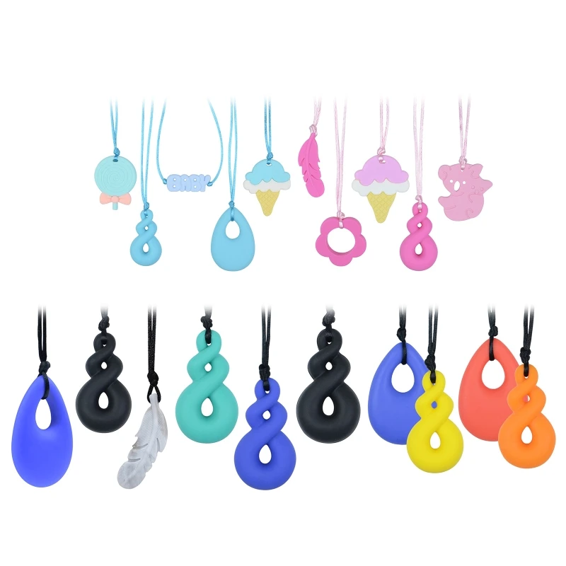 Chew Necklace for Baby Boys & Girl Silicone lollipop Teething Necklace for Mom to Wear Chewy Teether Relieve Sore Gums Chew Toy
Chew Necklace for Baby Boys & Girl Silicone lollipop Teething Necklace for Mom to Wear Chewy Teether Relieve Sore Gums Chew Toy