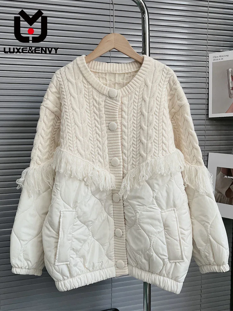 Женский кардиган люкс & ENVY Design, свободный плотный вязаный кардиган, Осень-зима 2023
Женский кардиган люкс & ENVY Design, свободный плотный вязаный кардиган, Осень-зима 2023