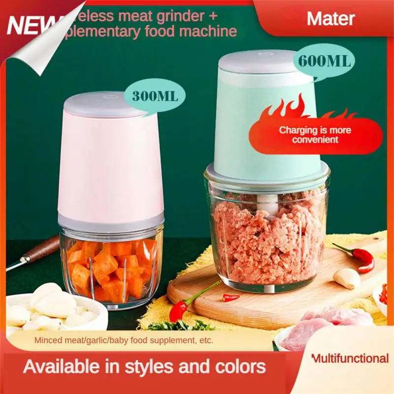 Electric Meat Grinder Shredded And Sliced Household Household Meat Grinder Fully Automatic Button Type Baby Food Supplement Mini
Electric Meat Grinder Shredded And Sliced Household Household Meat Grinder Fully Automatic Button Type Baby Food Supplement Mini