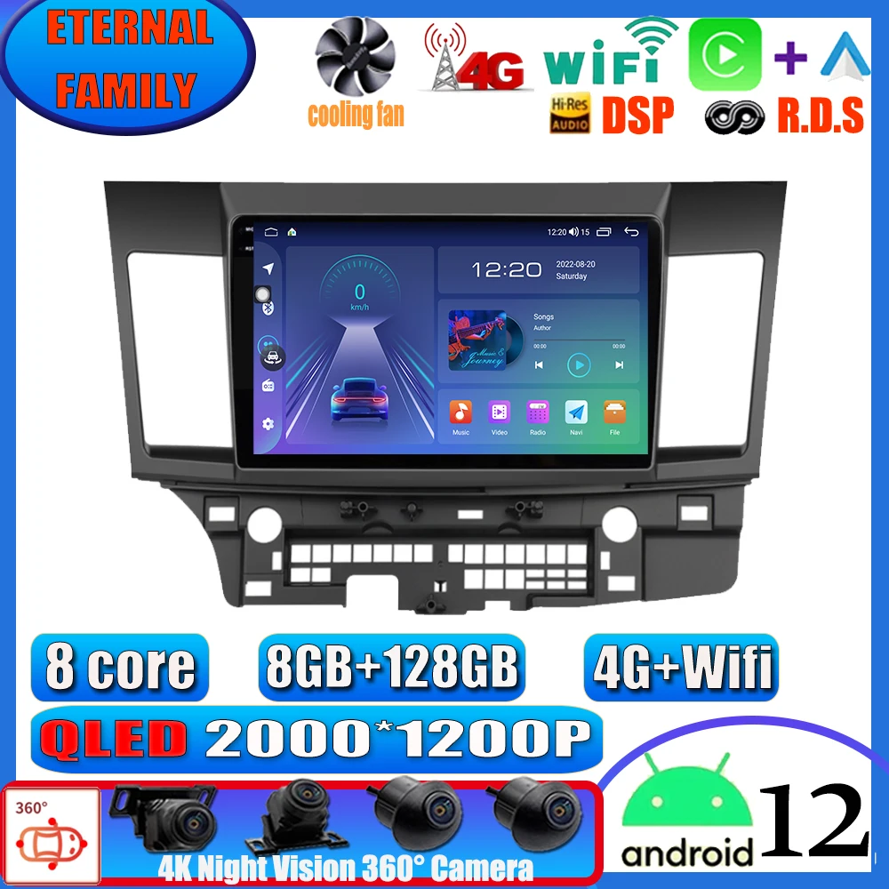 Автомагнитола QLED Android 12 для Mitsubishi Lancer 10 CY 2007 - 2017 мультимедийный видеоплеер 2 din WIFI навигация GPS Стерео DVD
Автомагнитола QLED Android 12 для Mitsubishi Lancer 10 CY 2007 - 2017 мультимедийный видеоплеер 2 din WIFI навигация GPS Стерео DVD