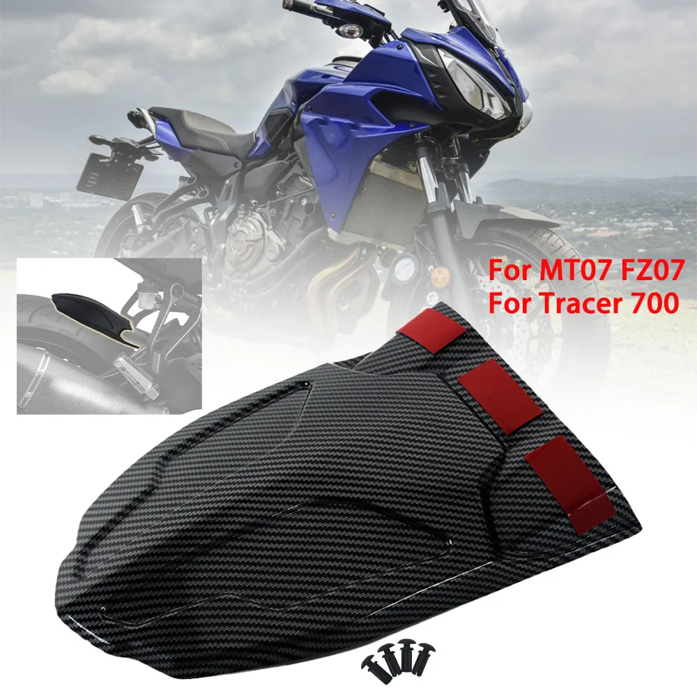 Motorcycle Rear Wheel Fender Mudguard Splash Guard Cover Fender Extender Extension For Yamaha MT07 FZ07 Tracer700 2014-2021
Motorcycle Rear Wheel Fender Mudguard Splash Guard Cover Fender Extender Extension For Yamaha MT07 FZ07 Tracer700 2014-2021