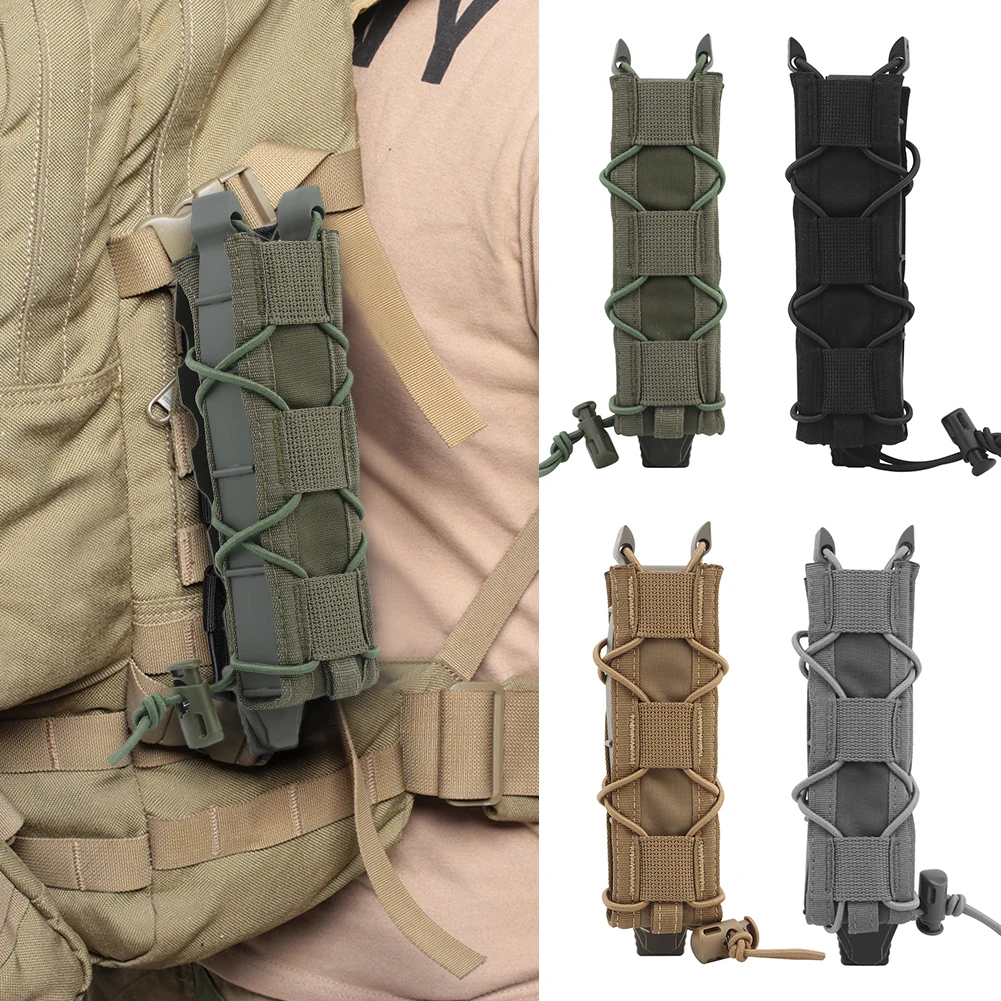 Molle Magazine Pouch Rifle Pistol Single Mag Bag Quick Pull Outdoor Hunting Movie Props Equipment Airsoft Fits for MP5 MP7.451
Molle Magazine Pouch Rifle Pistol Single Mag Bag Quick Pull Outdoor Hunting Movie Props Equipment Airsoft Fits for MP5 MP7.451