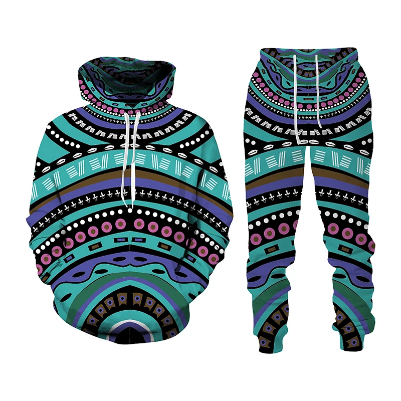 2022 African Printed Men's Hoodies Sweatshirts Two Piece Sets Trousers Suit Tracksuit Vintage Style Hip Hop Men's Clothing
2022 African Printed Men's Hoodies Sweatshirts Two Piece Sets Trousers Suit Tracksuit Vintage Style Hip Hop Men's Clothing
