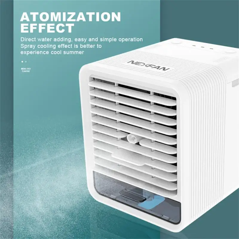 Mini Air Conditioner Air Cooler Fan LED Light USB Portable Air Conditioner 3 Gear Personal Space Air Cooling Fan For Home Office
Mini Air Conditioner Air Cooler Fan LED Light USB Portable Air Conditioner 3 Gear Personal Space Air Cooling Fan For Home Office