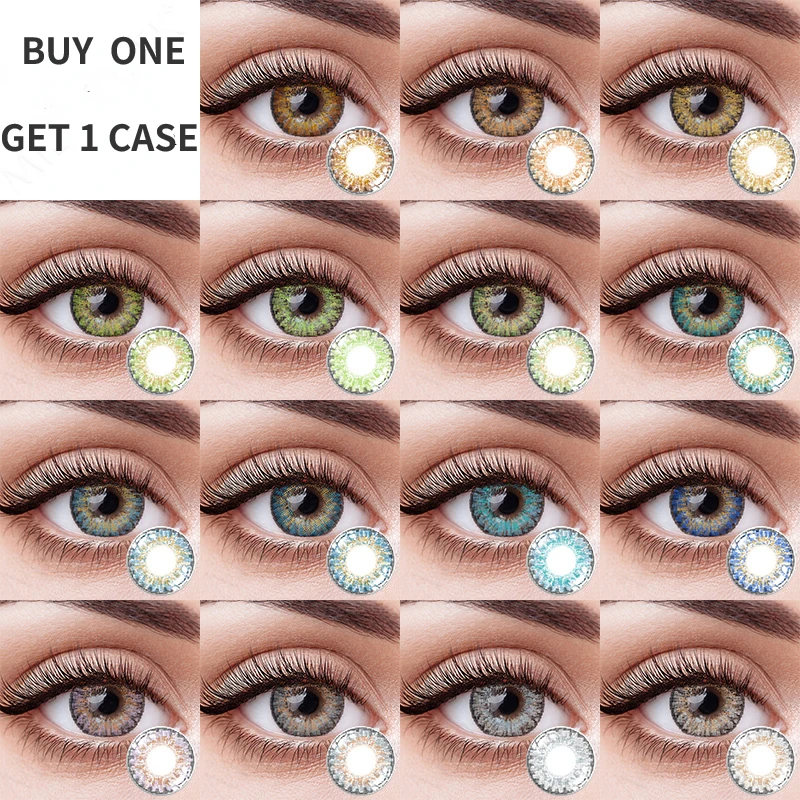 1Pair Eye Color Colorful Female Party Cartoon Cosplay Vision for Eye Glasses Cosmetic Beauty Pupil lentes contacto Eyeswear
1Pair Eye Color Colorful Female Party Cartoon Cosplay Vision for Eye Glasses Cosmetic Beauty Pupil lentes contacto Eyeswear