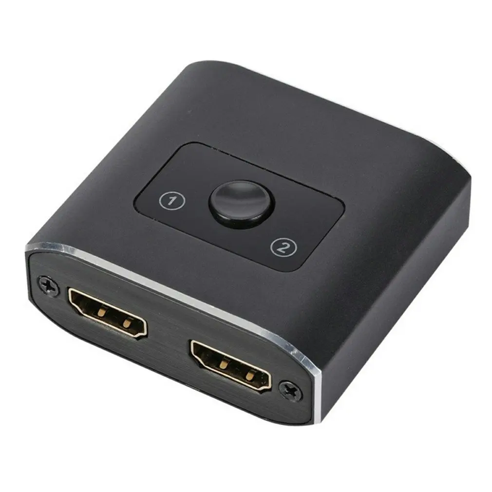 HDMI-compatible Switcher 4K Splitter 2 in 1 out HDMI-compatible 2.0 Adapter for PS4 TV Box 1x2/2x1 HDMI-compatible Splitter
HDMI-compatible Switcher 4K Splitter 2 in 1 out HDMI-compatible 2.0 Adapter for PS4 TV Box 1x2/2x1 HDMI-compatible Splitter