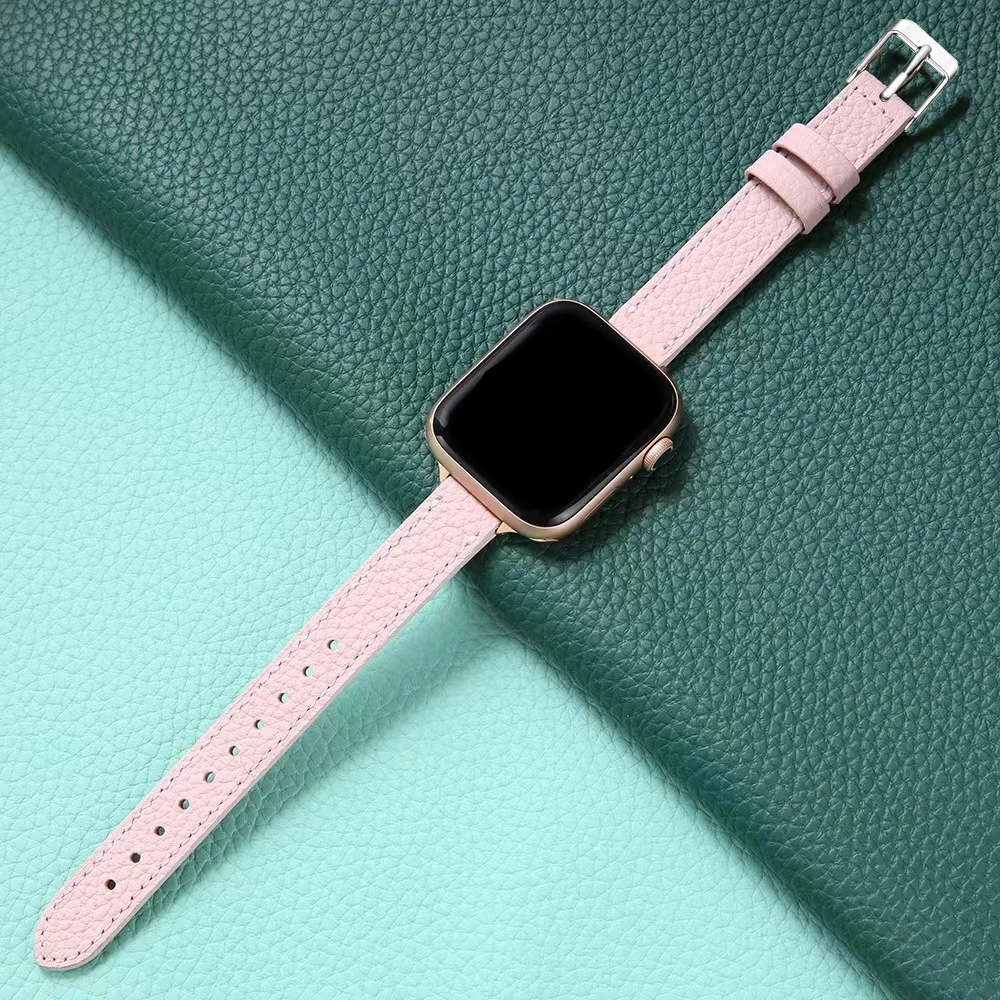 Ремешок для apple watch 40 мм 44 мм 41 мм 45 мм, тонкий кожаный браслет для iwatch se ultra 49 мм series 8 7 6 5 4 3 38 мм 42 мм, женский браслет
Ремешок для apple watch 40 мм 44 мм 41 мм 45 мм, тонкий кожаный браслет для iwatch se ultra 49 мм series 8 7 6 5 4 3 38 мм 42 мм, женский браслет