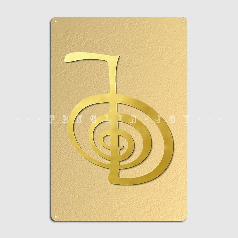 Reiki Healing Cho Ku The Power Symbol Gold Spiritual Elements Metal Plaque Poster Living Room Painting Décor Tin Sign Poster
Reiki Healing Cho Ku The Power Symbol Gold Spiritual Elements Metal Plaque Poster Living Room Painting Décor Tin Sign Poster