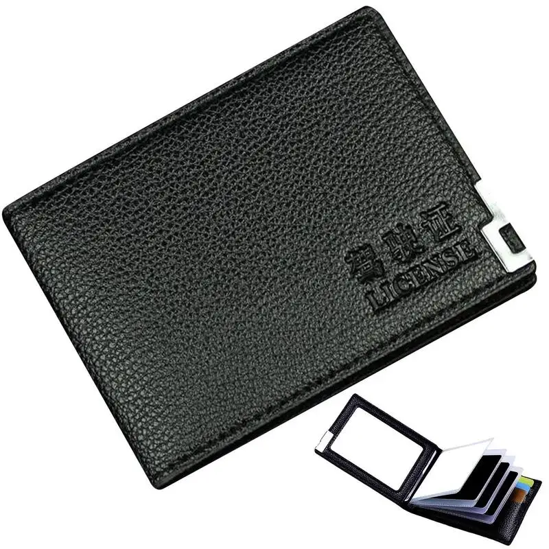 Ультратонкая сумка для водительского удостоверения, Женская Обложка, держатель для автомобильных документов, кошелек, телефон 
Ультратонкая сумка для водительского удостоверения, Женская Обложка, держатель для автомобильных документов, кошелек, телефон