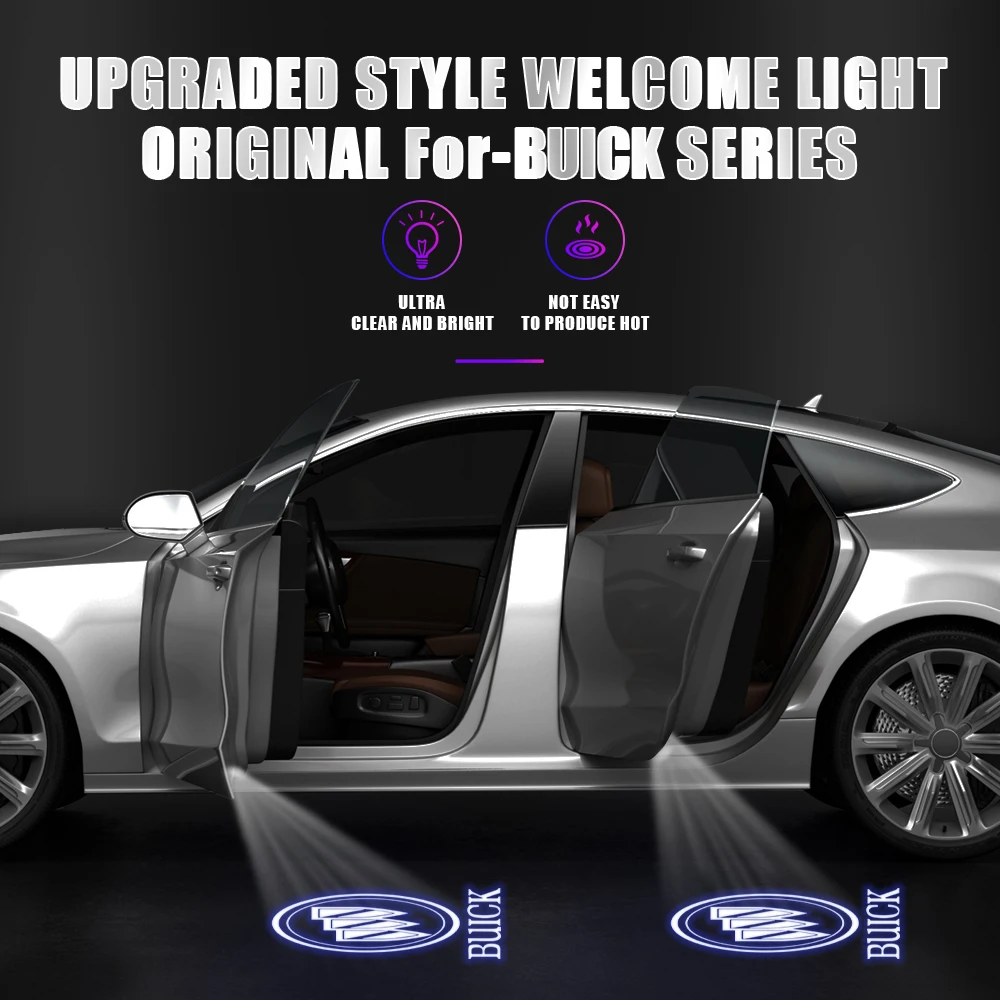 2pcs Car Styling Door Badge Shadow Laser Projector Welcome LED Light Accessories For Buick Regal Lacrosse Encore Enclave
2pcs Car Styling Door Badge Shadow Laser Projector Welcome LED Light Accessories For Buick Regal Lacrosse Encore Enclave