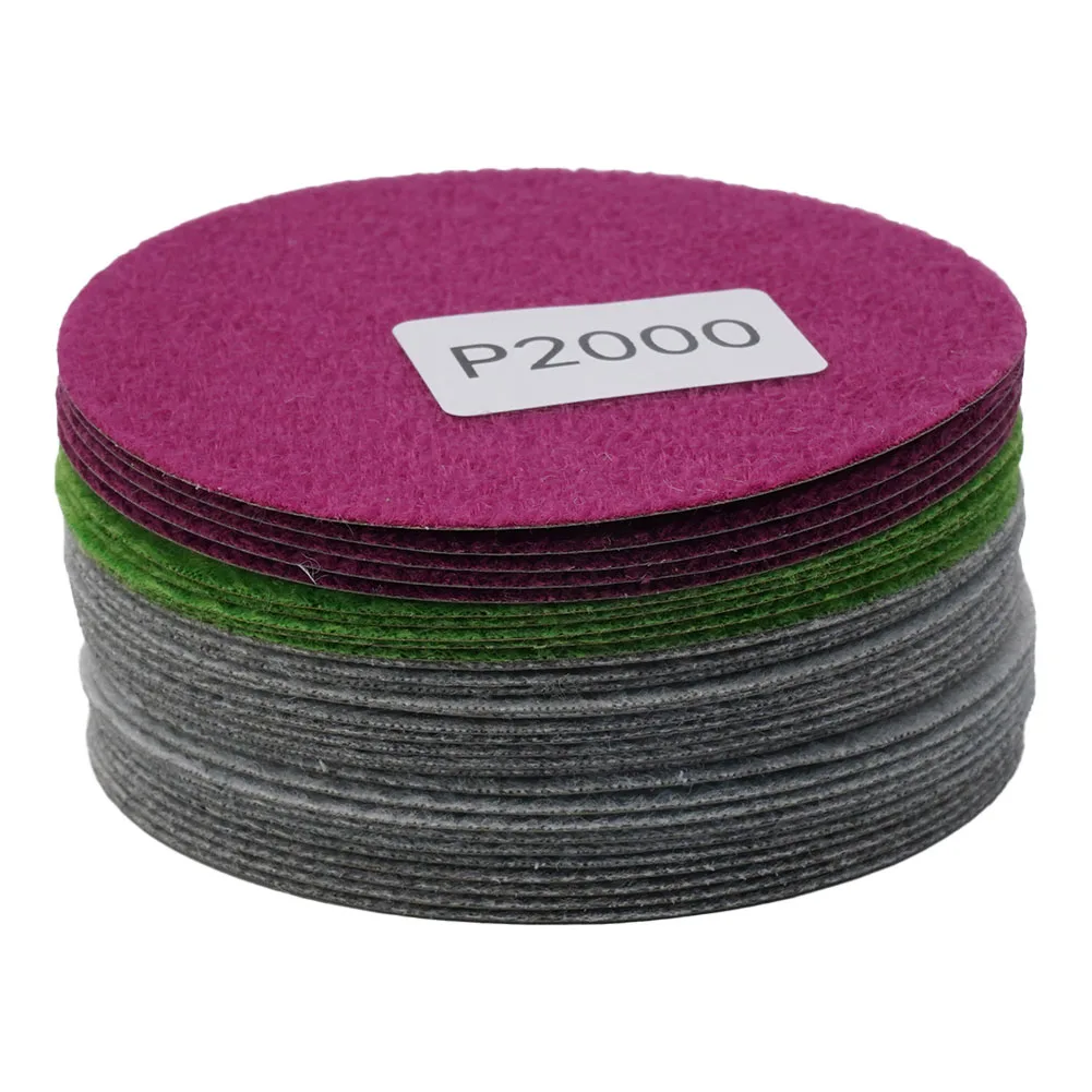 60Pcs Sandpaper Sanding Disc 75mm Hook&loop Wet&Dry Waterproof 800-3000 Grit For Polishing Grinding Tools Sander Accessories
60Pcs Sandpaper Sanding Disc 75mm Hook&loop Wet&Dry Waterproof 800-3000 Grit For Polishing Grinding Tools Sander Accessories
