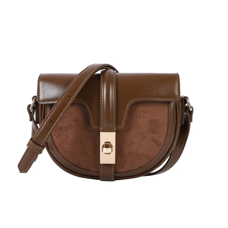 Super Vintage Top Fashion Bag Saddle Brown Bags Frosted PU Leather Women Shoulder Crossbody Bags Women's Handbags Purses
Super Vintage Top Fashion Bag Saddle Brown Bags Frosted PU Leather Women Shoulder Crossbody Bags Women's Handbags Purses 