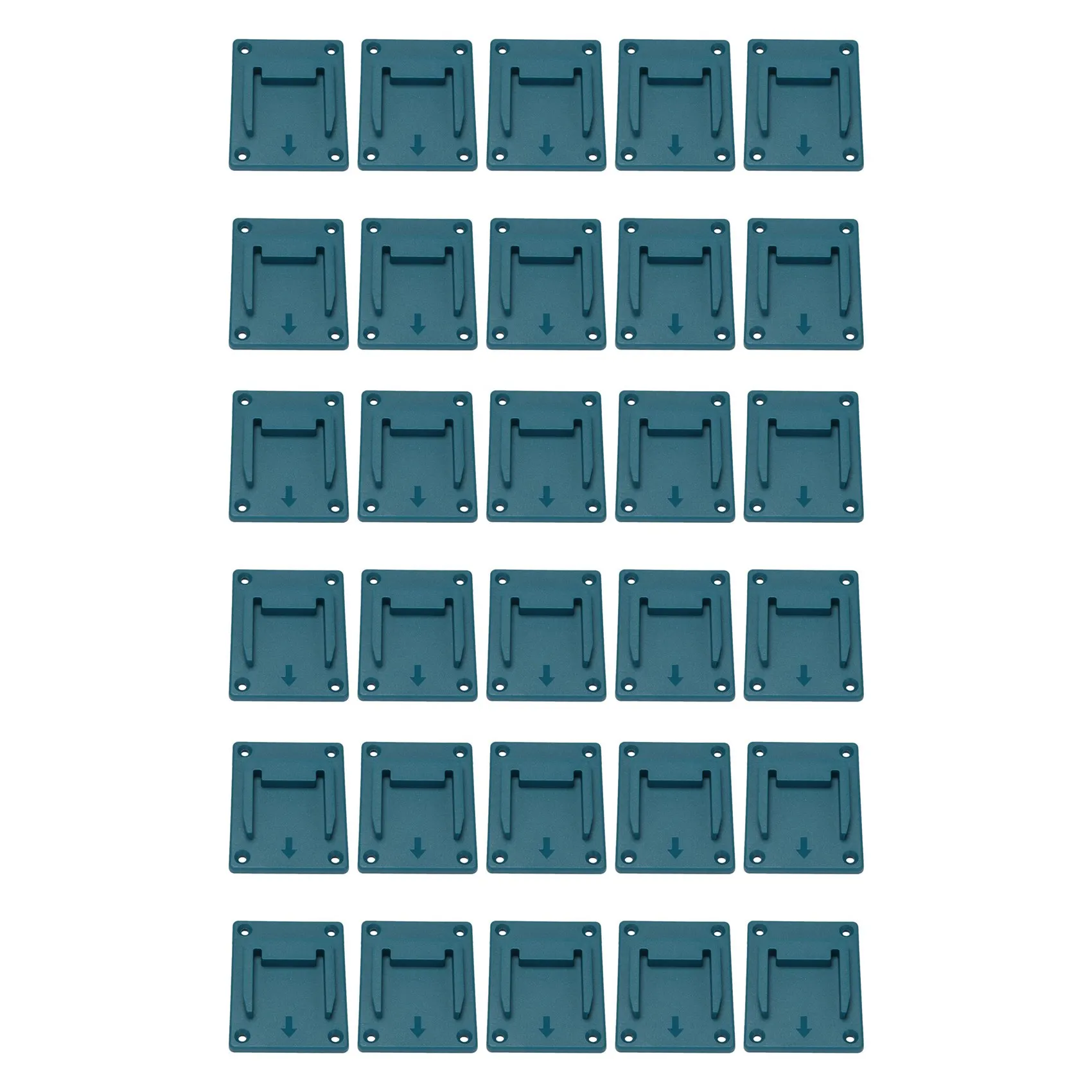 30Pcs Machine Holder Wall Mount Storage Bracket Fixing Devices for Makita 18V Electric Tool Battery Tools Blue
30Pcs Machine Holder Wall Mount Storage Bracket Fixing Devices for Makita 18V Electric Tool Battery Tools Blue