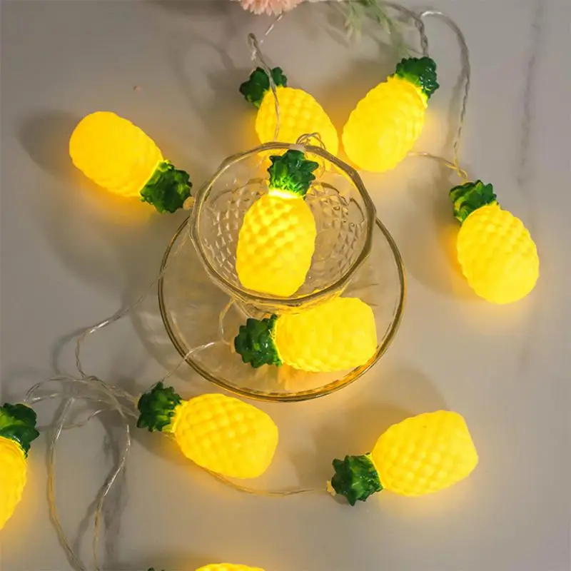 Pineapple Light String Strawberry Skewers Lamp LED Decoration Battery Fairy Lights Party Festival Decor Fruit Lighting Strings
Pineapple Light String Strawberry Skewers Lamp LED Decoration Battery Fairy Lights Party Festival Decor Fruit Lighting Strings