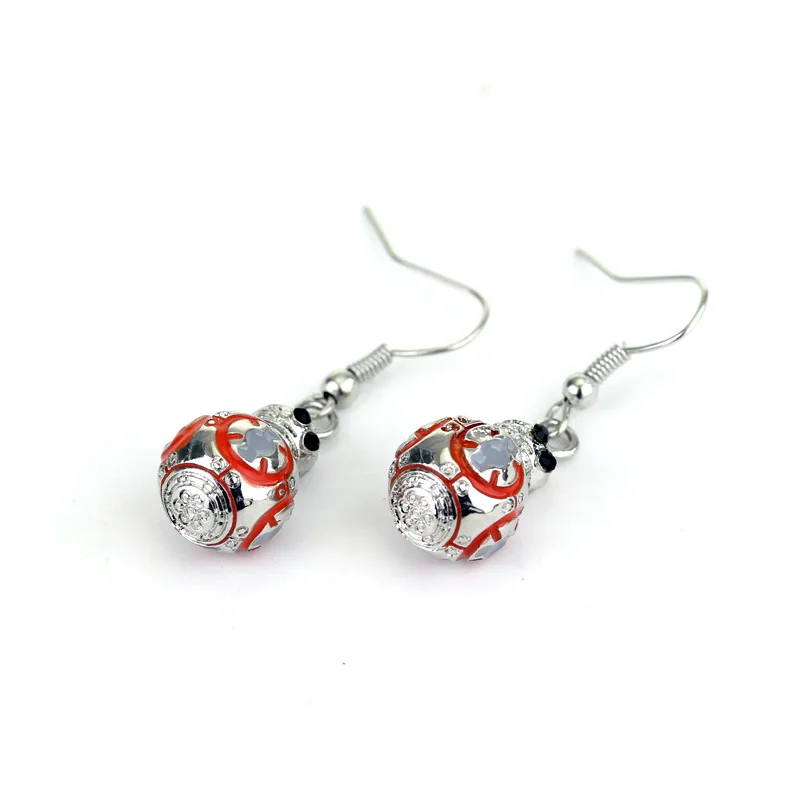 2023 New Star Wars Earrings Sphero BB-8 Drop Oil Alloy Creative Earrings Girls Retro Fashion Piercing Jewelry Gift Wholesale
2023 New Star Wars Earrings Sphero BB-8 Drop Oil Alloy Creative Earrings Girls Retro Fashion Piercing Jewelry Gift Wholesale