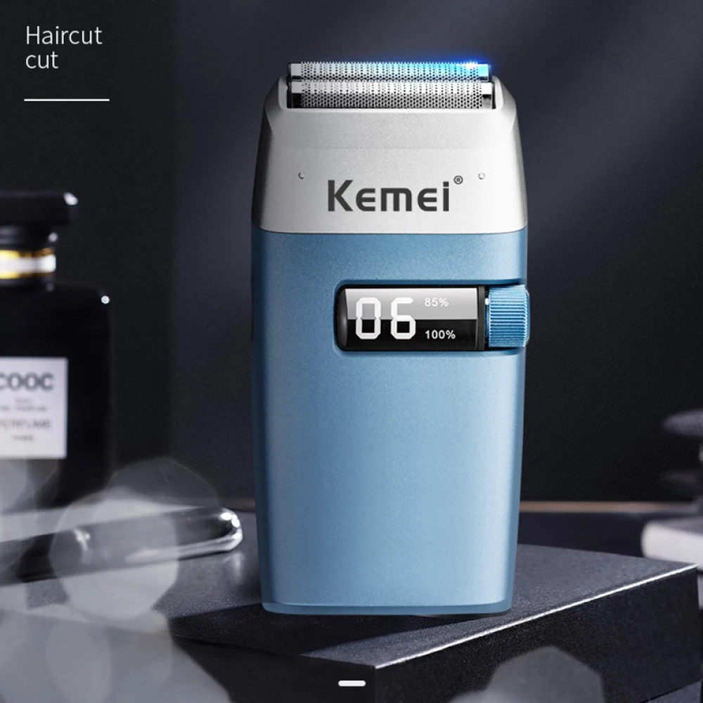Kemei 3385 Electric Shaver for Men USB Cordless Rechargeable Beard Razor Reciprocating Foil Mesh Shaving Machine
Kemei 3385 Electric Shaver for Men USB Cordless Rechargeable Beard Razor Reciprocating Foil Mesh Shaving Machine