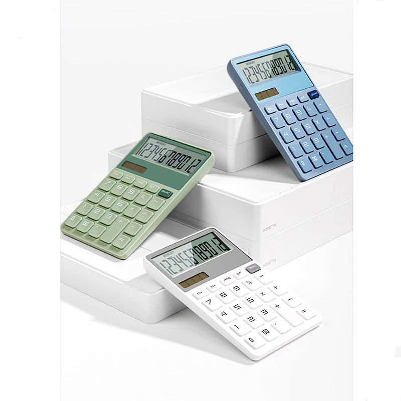 Fashion simple calculator 12-bit large screen personality large calculator solar financial accounting office special calculator
Fashion simple calculator 12-bit large screen personality large calculator solar financial accounting office special calculator