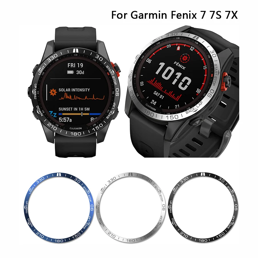 Для смарт-часов Garmin Fenix 7, кольцо, рамка для стайлинга Fenix 7 S 7X, чехол, защитное металлическое кольцо, защита от царапин
Для смарт-часов Garmin Fenix 7, кольцо, рамка для стайлинга Fenix 7 S 7X, чехол, защитное металлическое кольцо, защита от царапин