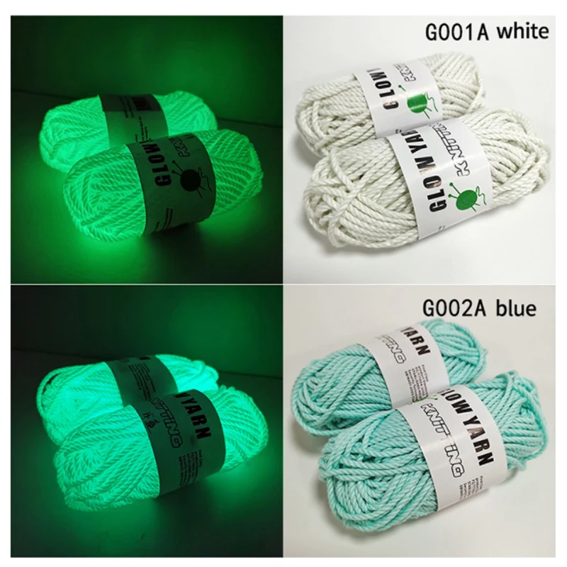 50g/roll 3mm Luminous Yarn Glow In The Dark Polyester Yarn For Polyester Carpet Sweater Fluorescent Sewing Knitting Accessories
50g/roll 3mm Luminous Yarn Glow In The Dark Polyester Yarn For Polyester Carpet Sweater Fluorescent Sewing Knitting Accessories