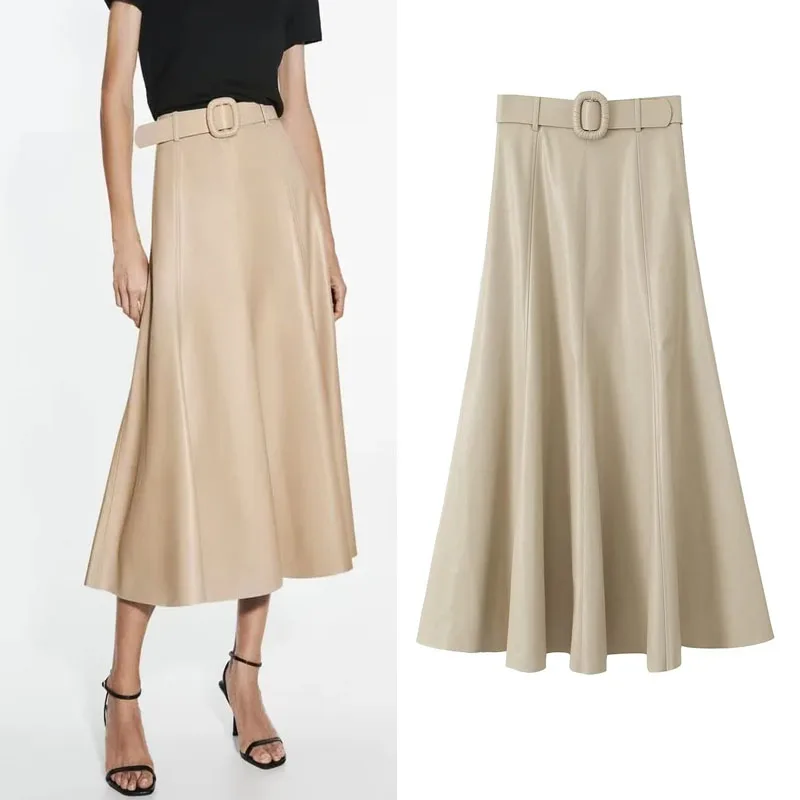 Юбка-миди трапециевидная женская с высокой талией, на лето
Юбка-миди трапециевидная женская с высокой талией, на лето