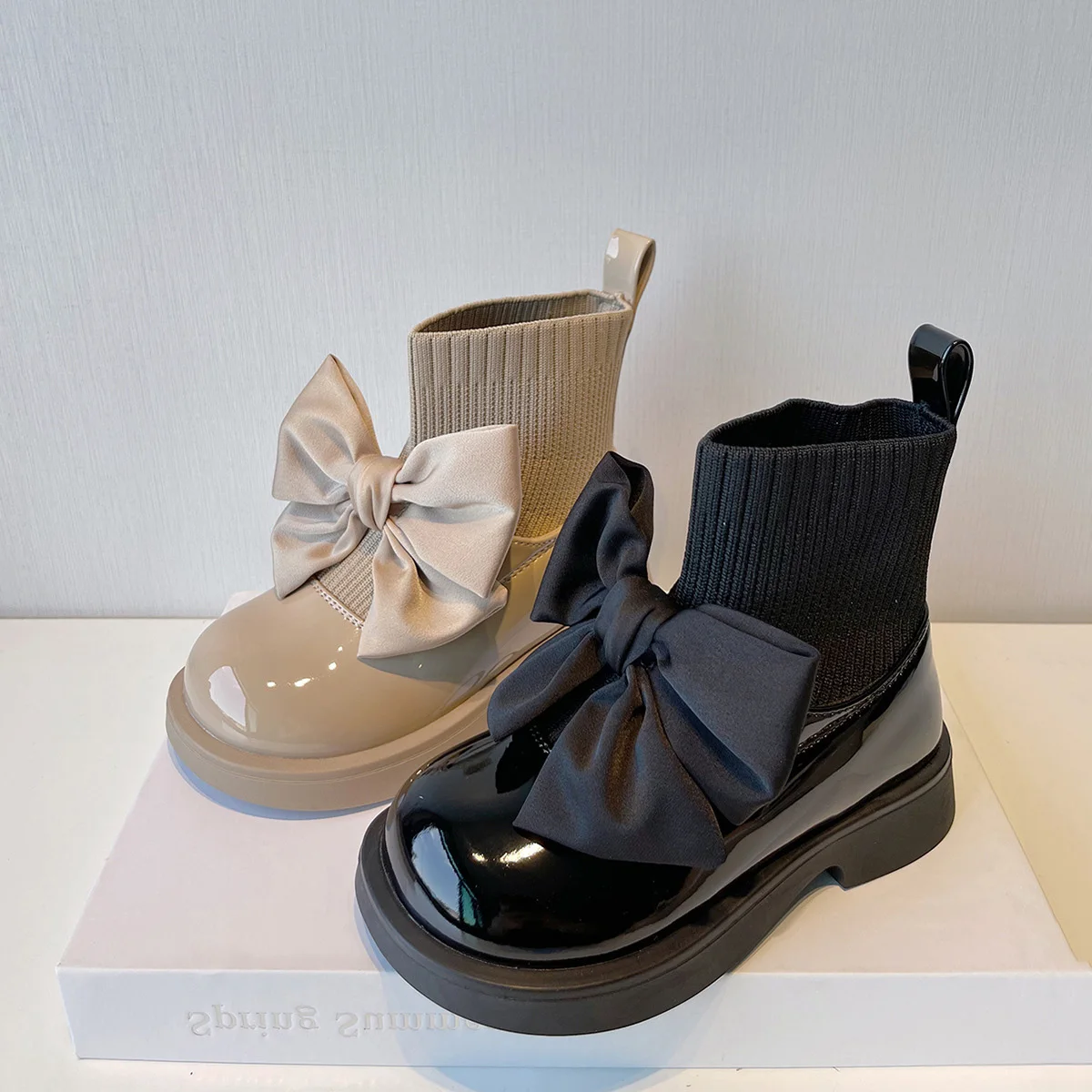 26-36# Baby Autumn Booties Shoes Fur Ankle Leather Short Children Boots Girls Bowtie
26-36# Baby Autumn Booties Shoes Fur Ankle Leather Short Children Boots Girls Bowtie