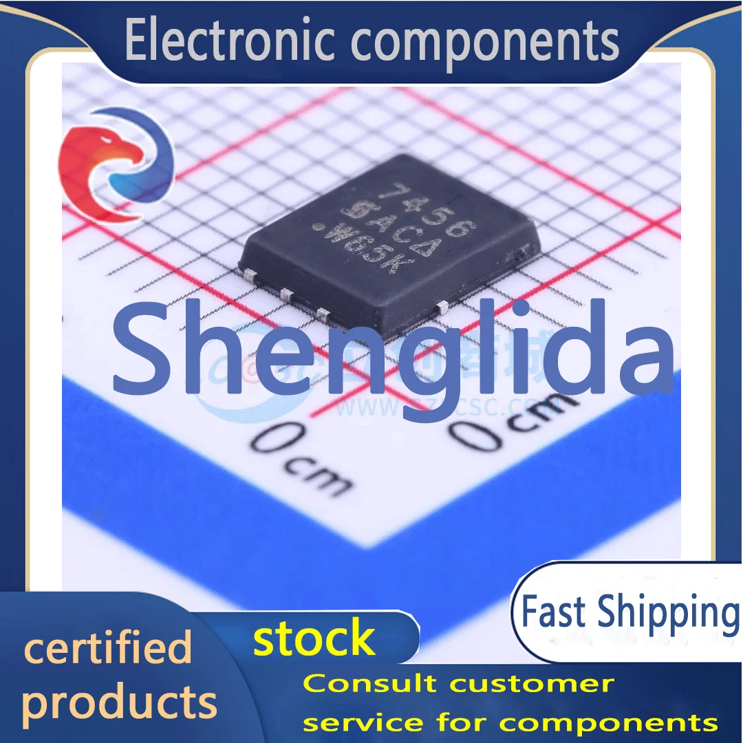 

SI7456DP-T1-E3 packaged PowerPAK SO-8 Field Effect Transistor (MOSFET) brand new off the shelf 1PCS